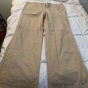NY&Company size 14 wide leg chino pants NWT